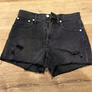 Madewell the perfect jean short 26
